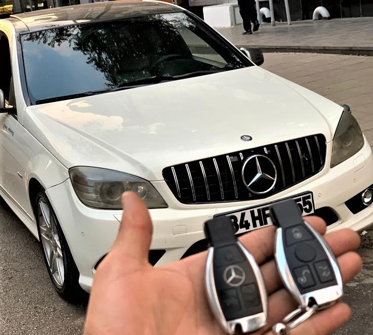 Mercedes C180 Yedek Anahtar Kopyalama ve Yapım Ugluması